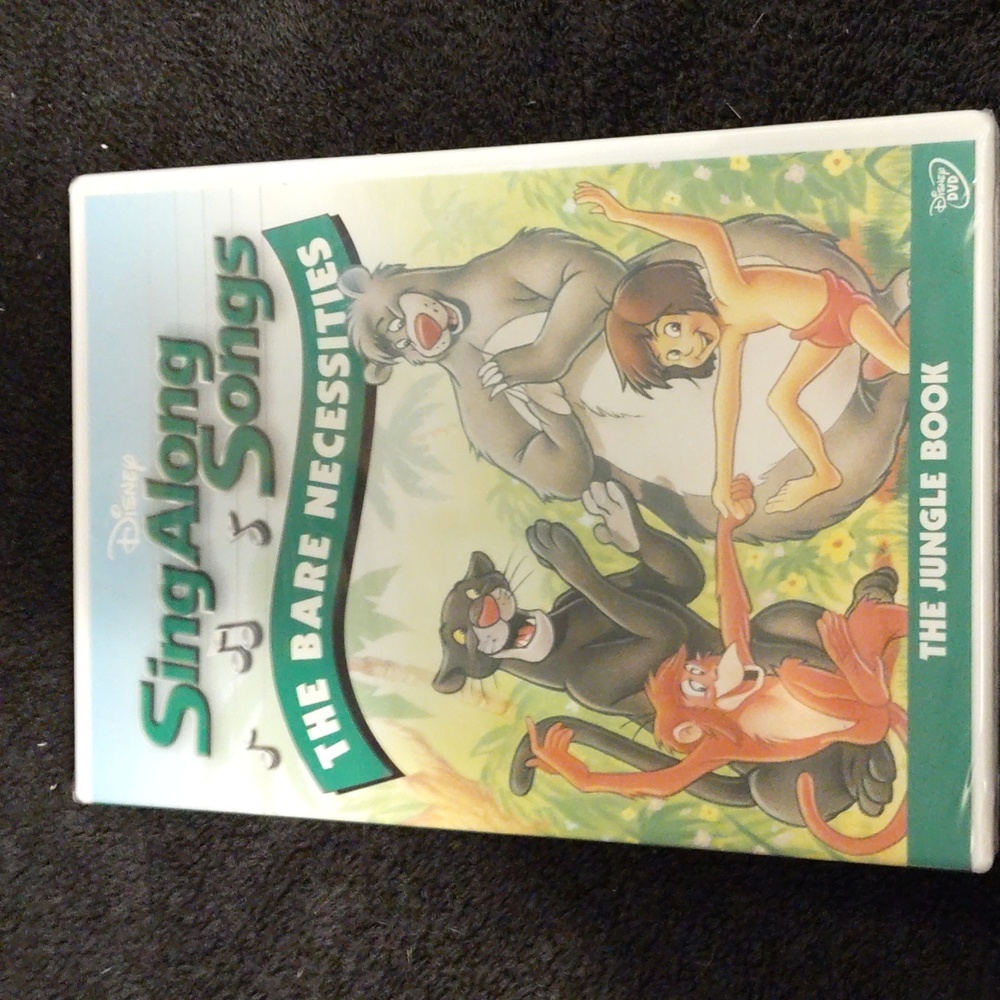 Unopened Disney Sing Along Songs The Bare Necessities DVD